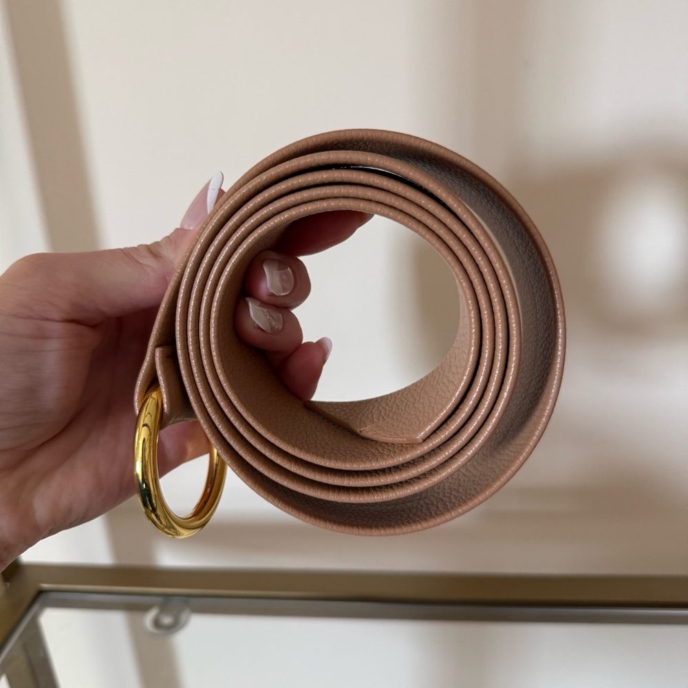 B-Low the belt Mia Vegan tan Leather Belt - Picture 6 of 6